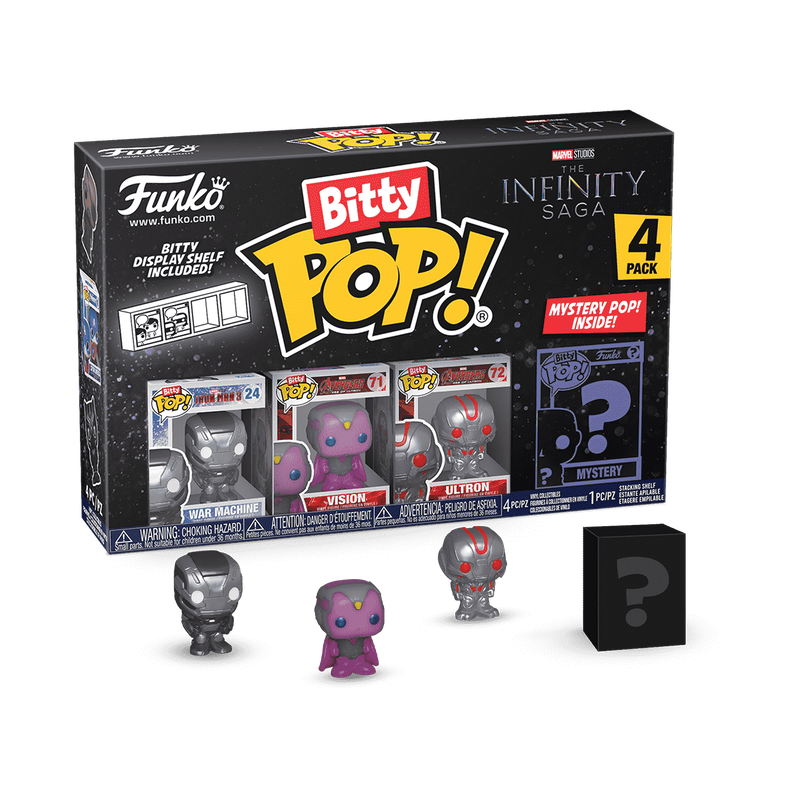 Marvel Bitty Pop! Marvel the Infinity Saga 4-Pack Series 3