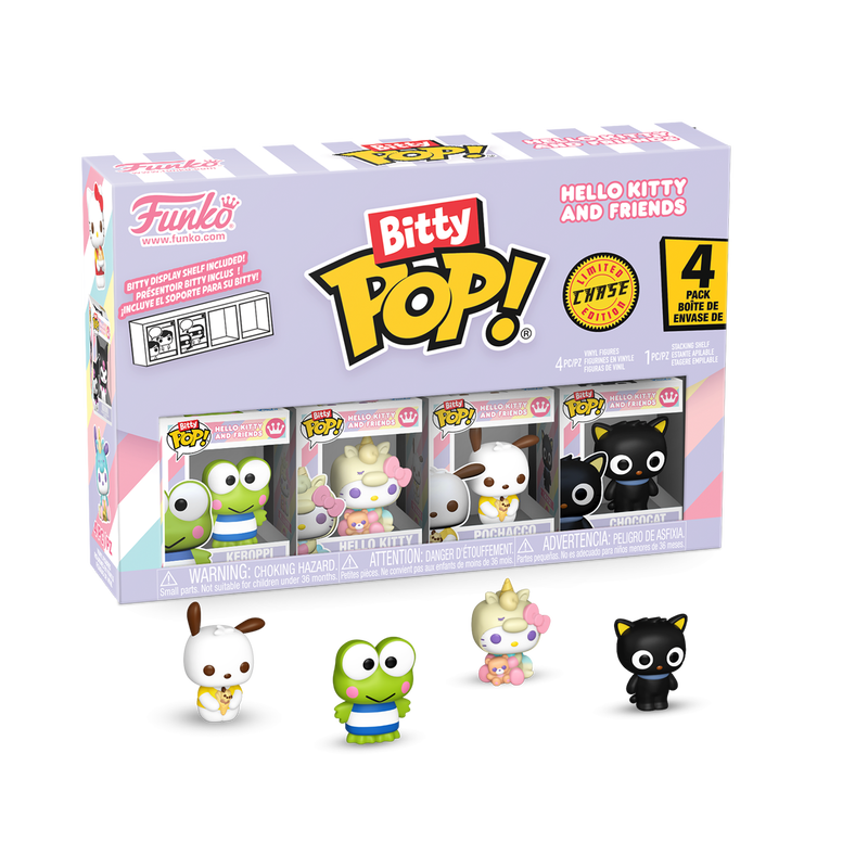 Sanrio Bitty Pop! Hello Kitty and Friends 4-Pack Series 2