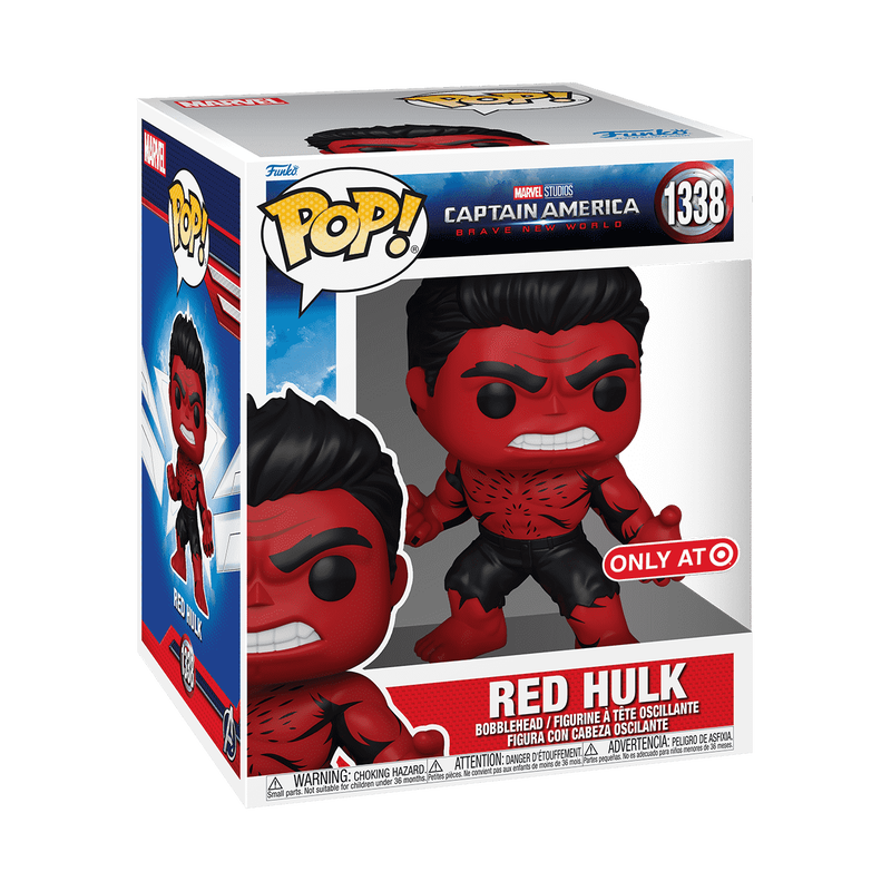 Marvel Pop! Super Red Hulk (Comic Deco)