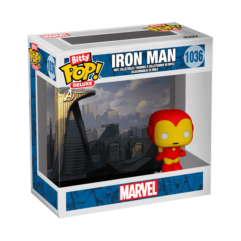 Marvel Bitty Pop! Deluxe Iron Man (Avenger Tower)