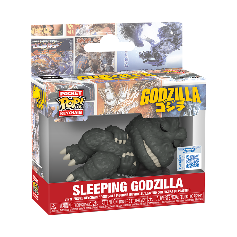 Godzilla Pop! Keychain Sleeping Godzilla