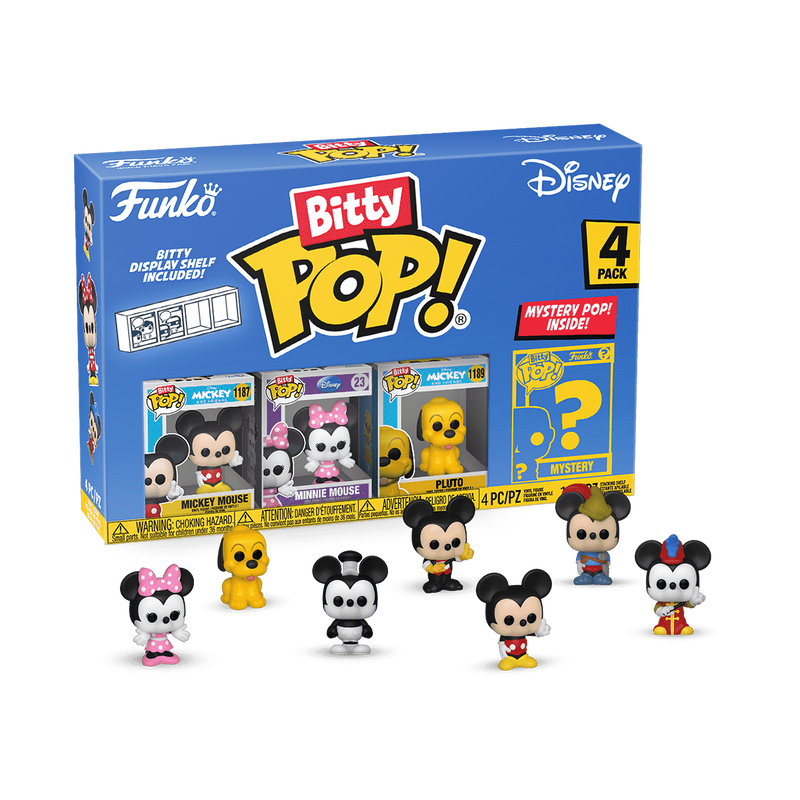 Disney Bitty Pop! Disney 4-Pack Series 1