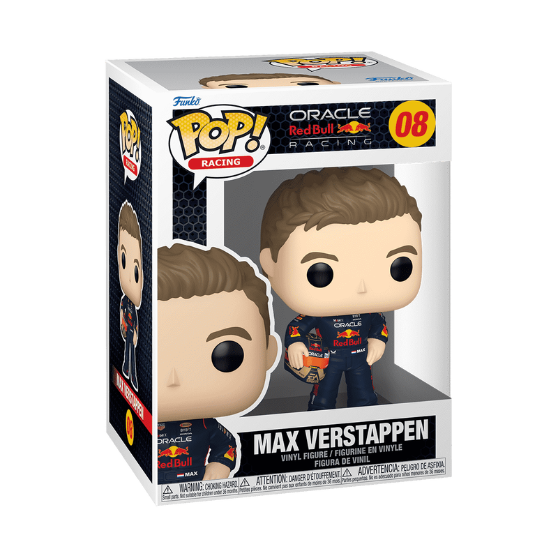 Oracle Red Bull Racing Pop! Max Verstappen with Helmet