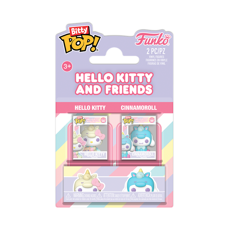 Sanrio Bitty Pop! Hello Kitty & Cinnamoroll 2-Pack