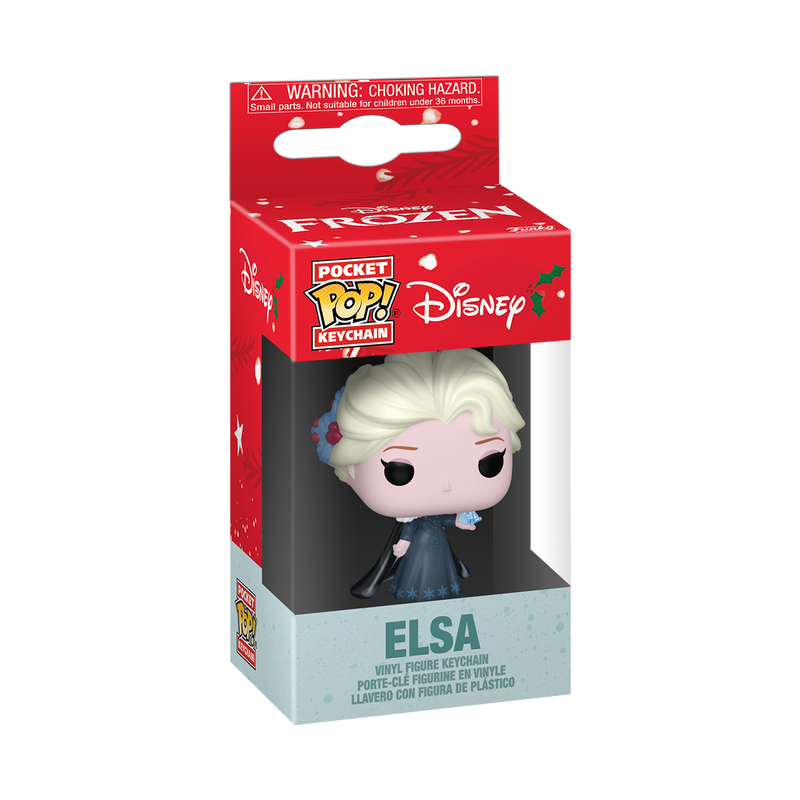 Disney Pop! Keychain Elsa (Winter Outfit)