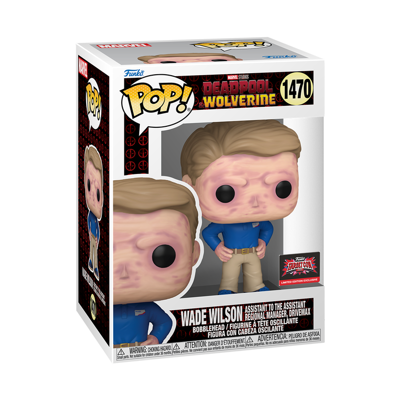 Marvel Pop! Wade Wilson Assistant to the Assistant Regional Manager, Drivemax