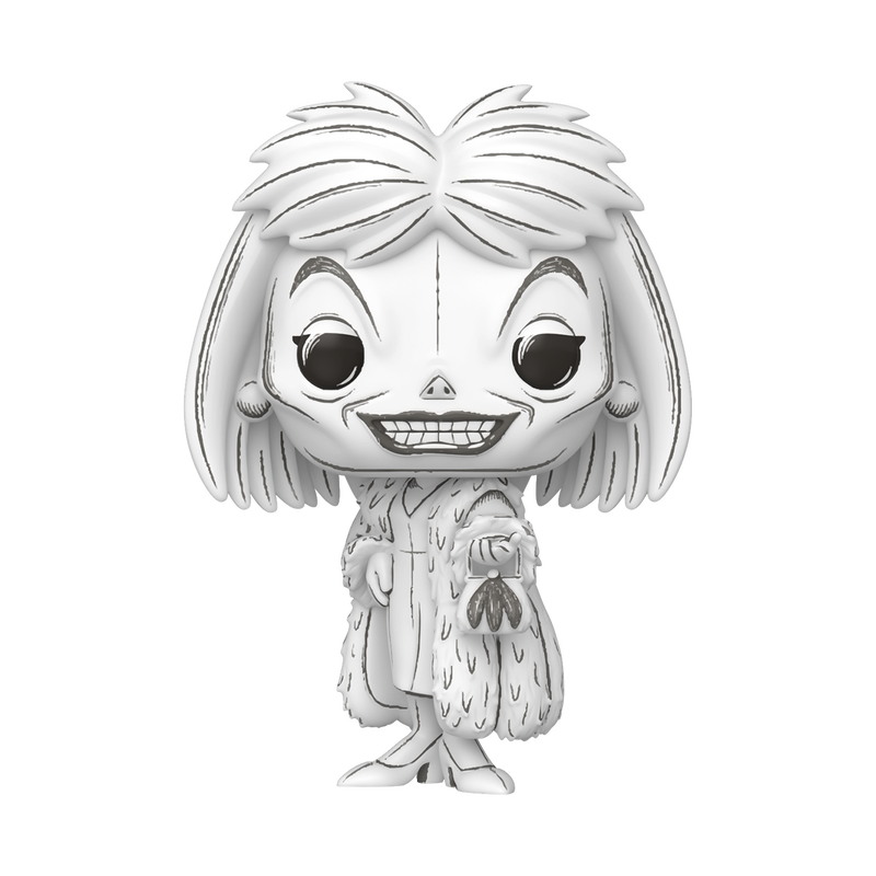 Disney Pop! Cruella de Vil (Sketched Deco)