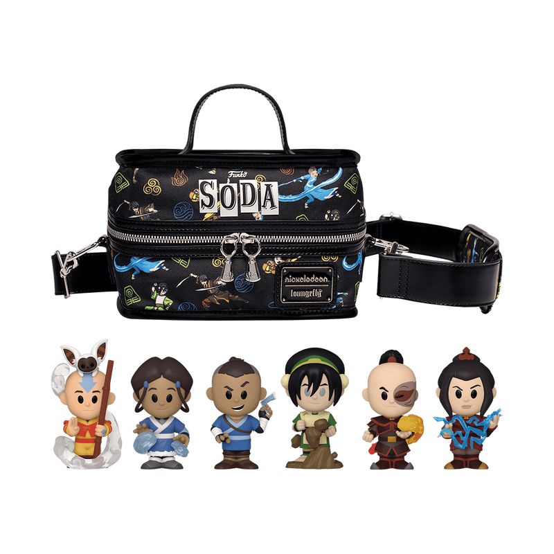Nickelodeon Vinyl SODA Avatar: The Last Airbender 6-Pack with Cooler