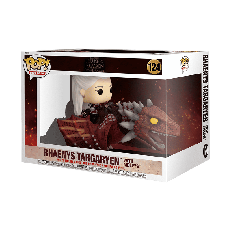 House of the Dragon Pop! Rides Deluxe Rhaenys Targaryen with Meleys