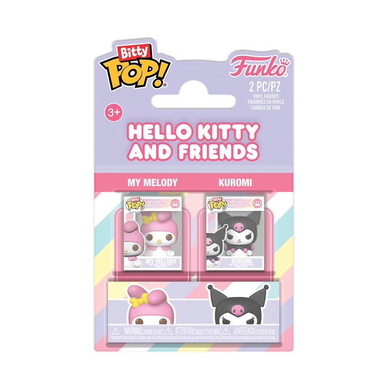 Sanrio Bitty Pop! My Melody & Kuromi 2-Pack