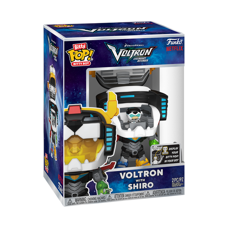 Voltron Bitty Pop! Bitty Bot Voltron with Shiro