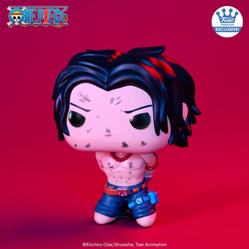 One Piece Pop! Portgas D. Ace (Execution) with Pop! Protector