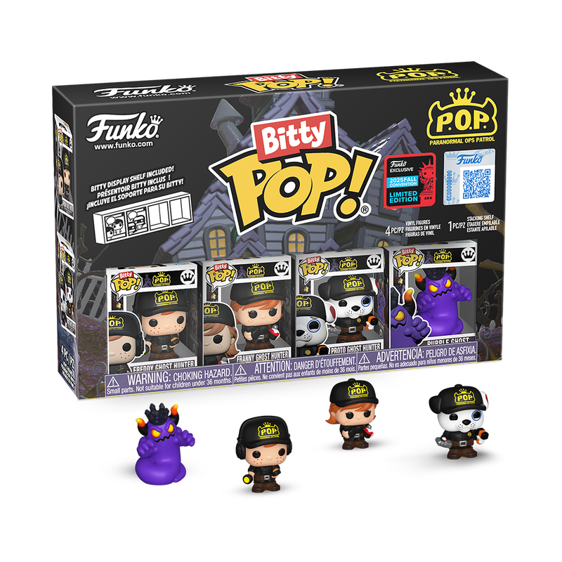 Funko Bitty Pop! Paranormal Ops Patrol 4-Pack