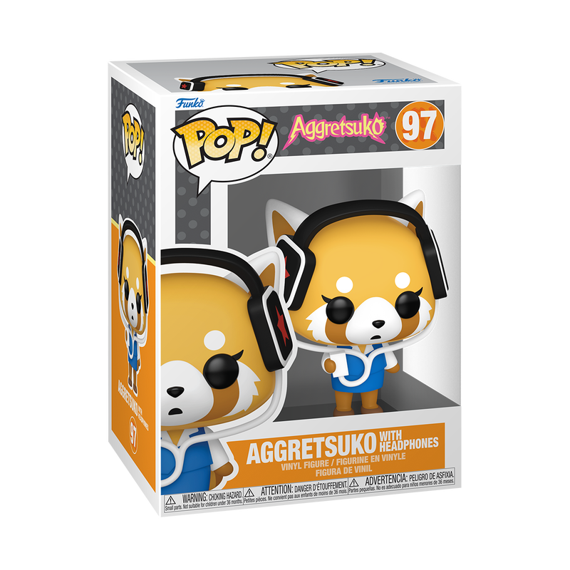 Aggretsuko Pop! Aggretsuko with Headphones