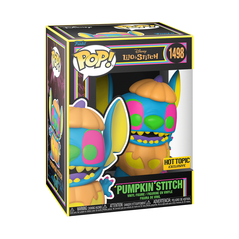 Disney Pop! Pumpkin Stitch (Black Light)