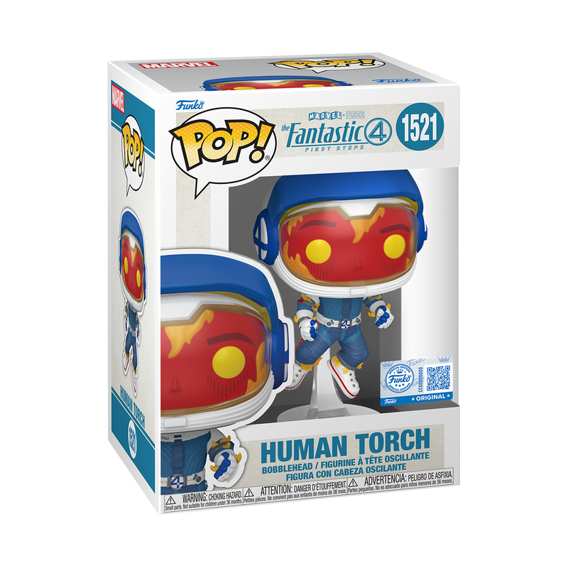 Marvel Pop! Human Torch (Space Suit) (Fantastic Four: First Steps)