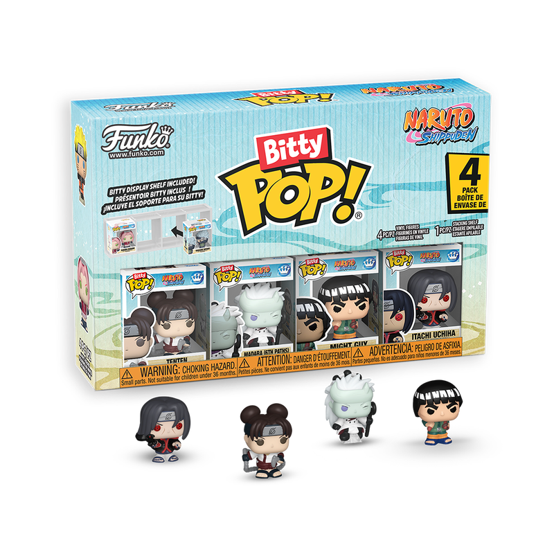Naruto Bitty Pop! Naruto 4-Pack Series 3