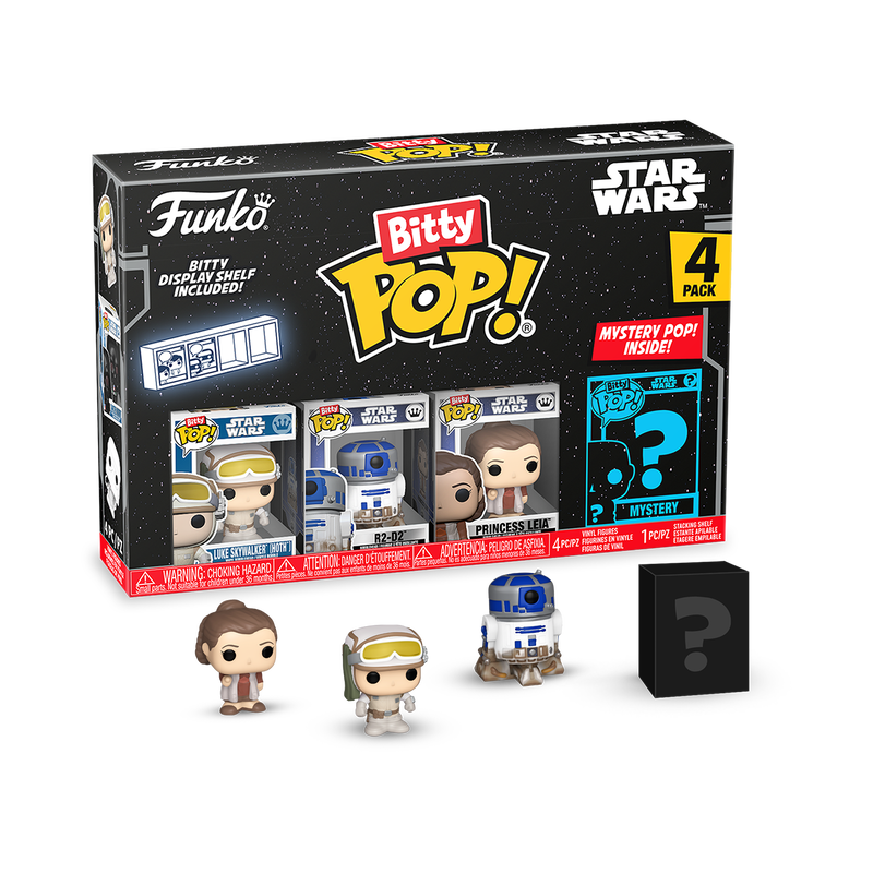 Star Wars Bitty Pop! Star Wars The Empire Strikes Back 4-Pack Series 1