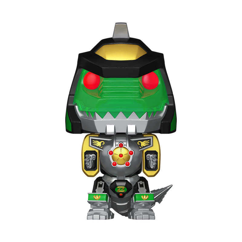 Power Rangers Bitty Pop! Bitty Bot Dragonzord with Green Ranger