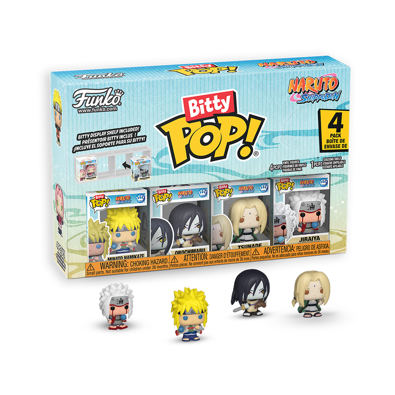 Naruto Bitty Pop! Naruto 4-Pack Series 2