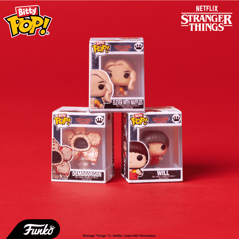 Stranger Things Bitty Pop! Stranger Things 4-Pack Series 1