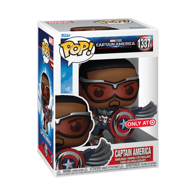 Marvel Pop! Captain America (Sam Wilson) (Comic Deco)