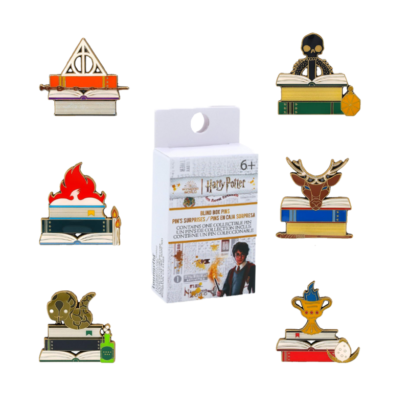 HARRY POTTER BOOK BLIND BOX PIN