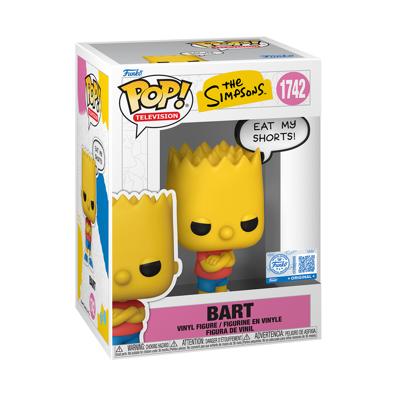 The Simpsons Pop! Bart (Eat My Shorts)