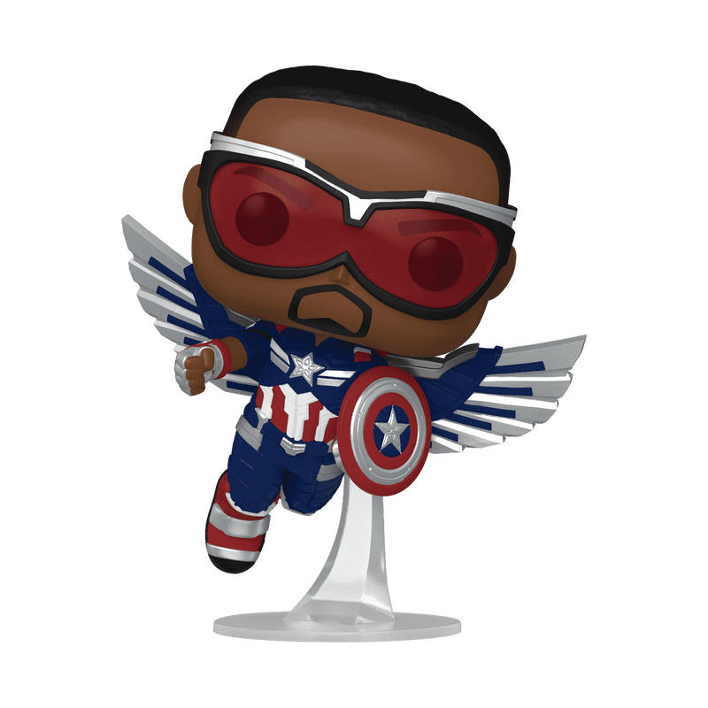 Marvel Pop! Captain America (Sam Wilson) (Flying)