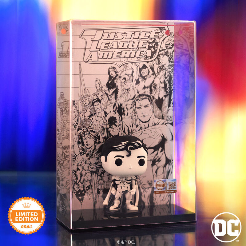 DC Comics Pop! Comic Covers Justice League of America – Superman (Sketched)