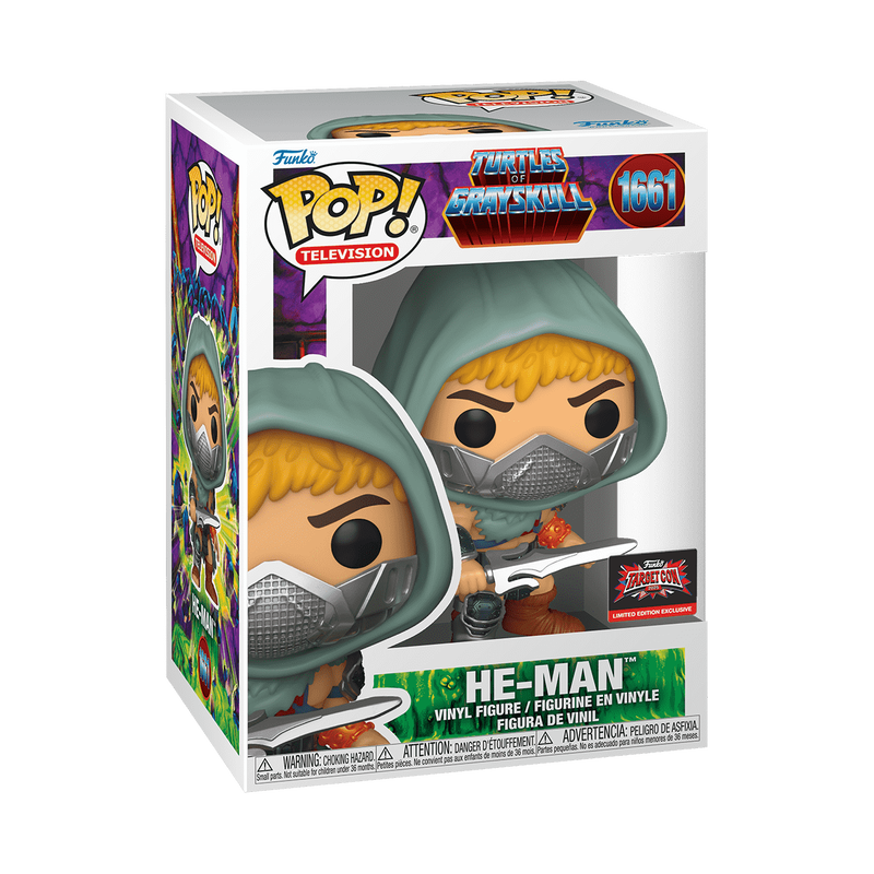 Masters of the Universe Pop! He-Man (Turtles of Grayskull)