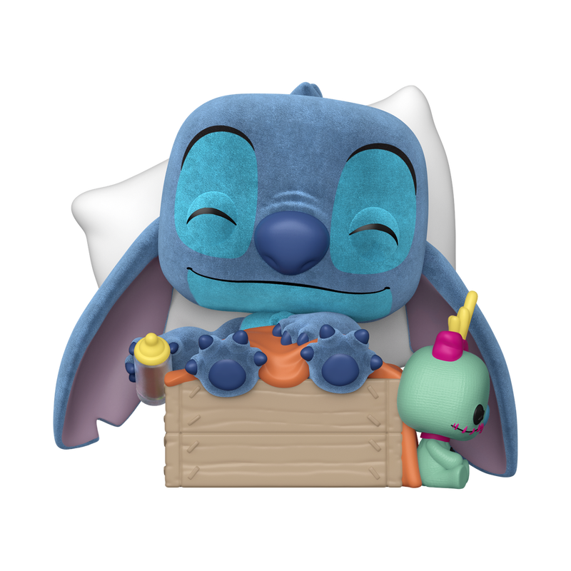 Disney Pop! Plus Sleeping Stitch in Box (Flocked)
