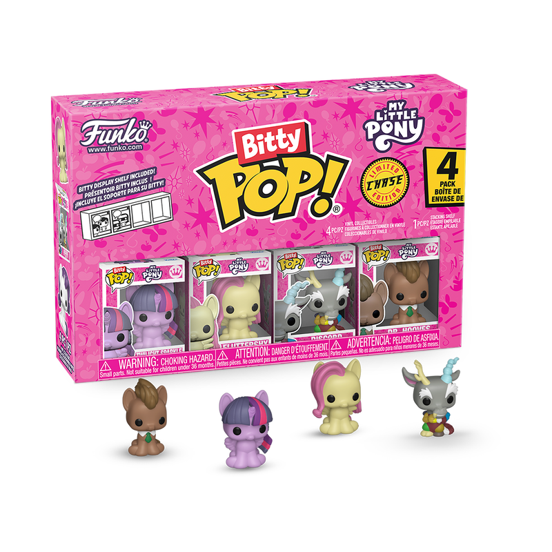 My Little Pony Bitty Pop! My Little Pony 4-Pack Series 1