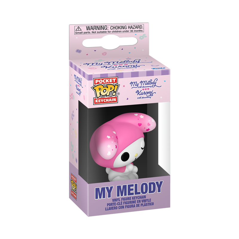 Sanrio Pop! Keychain My Melody (50th Anniversary)