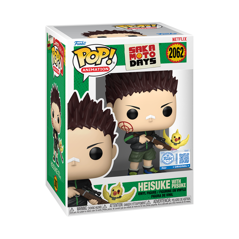 Sakamoto Days Pop! Heisuke with Piisuke