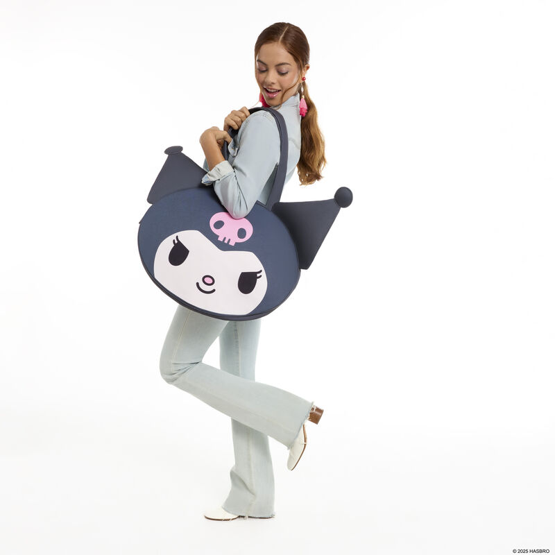 Sanrio Kuromi Cosplay Canvas Tote Bag