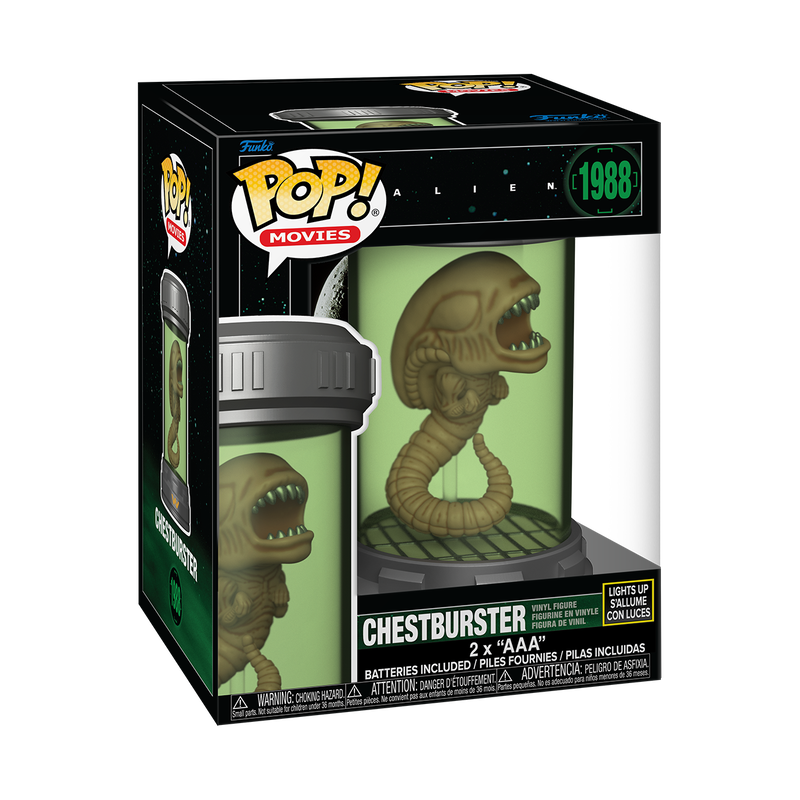 Alien Pop! Premium Light Up Chestburster