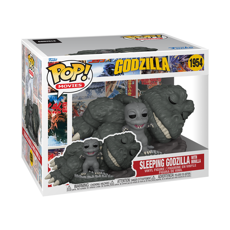 Godzilla Pop! Super Sleeping Godzilla with Minilla