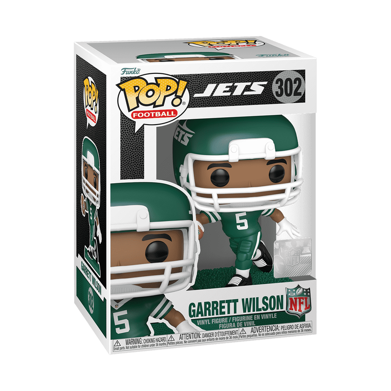 NFL Pop! Garrett Wilson (Green and White Uniform)