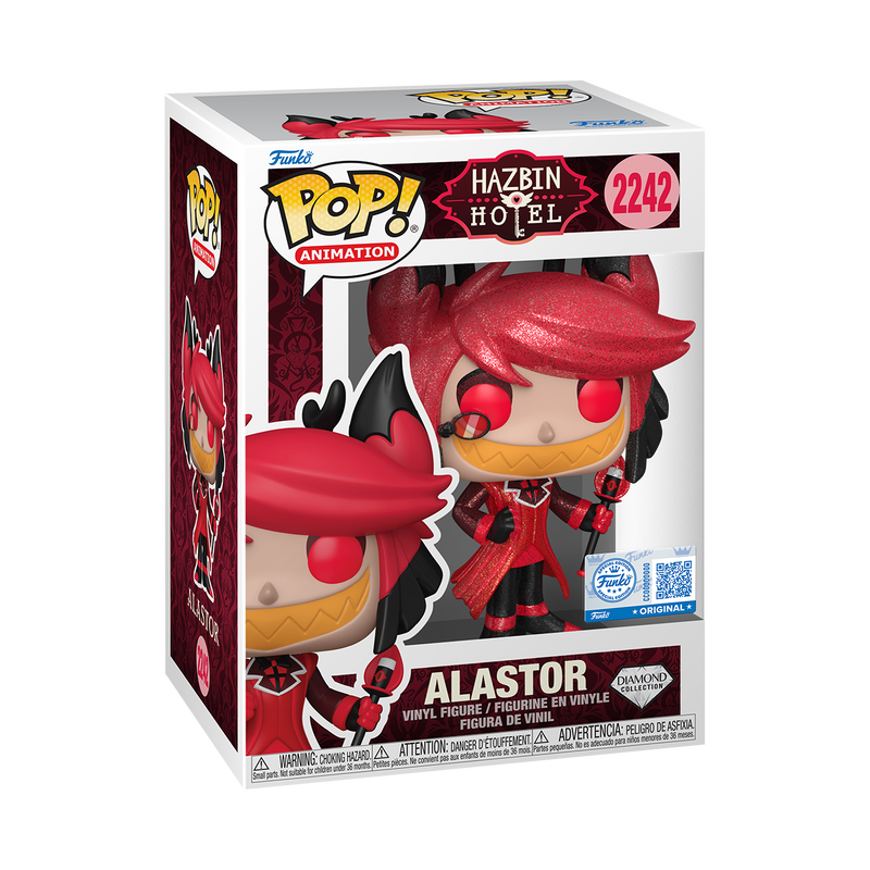 Hazbin Hotel Pop! Alastor (Diamond)