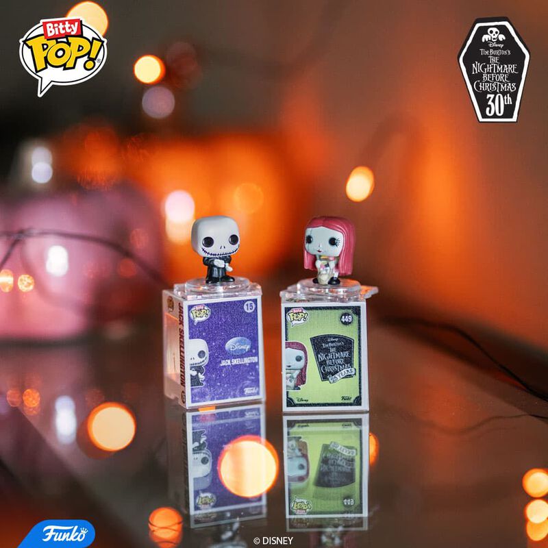 Disney Bitty Pop! Jack Skellington & Sally Sewing 2-Pack