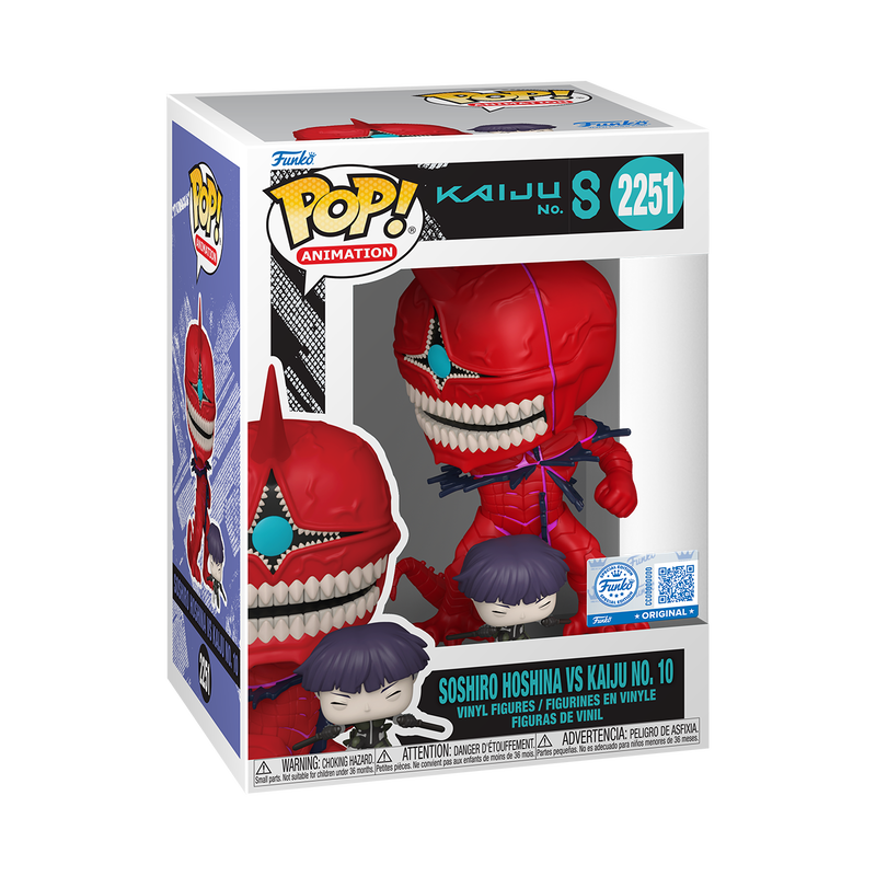 Kaiju No. 8 Pop! & Buddy Soshiro Hoshina vs Kaiju No. 10