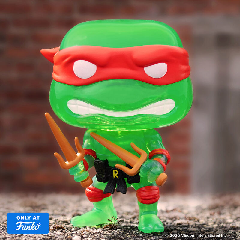 Teenage Mutant Ninja Turtles Pop! Raphael (Translucent Green)