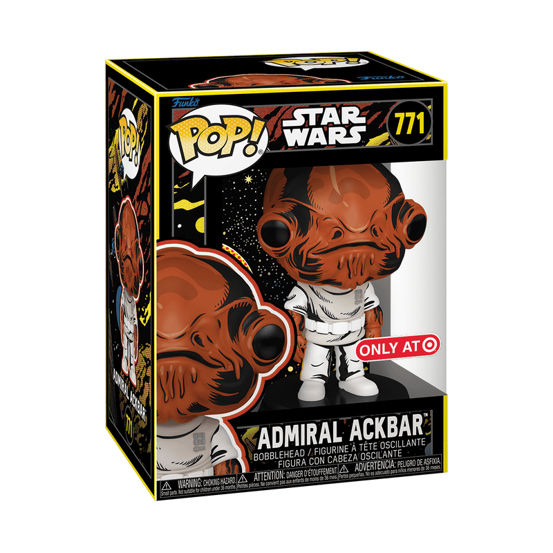 Star Wars Pop! Admiral Ackbar (Retro)