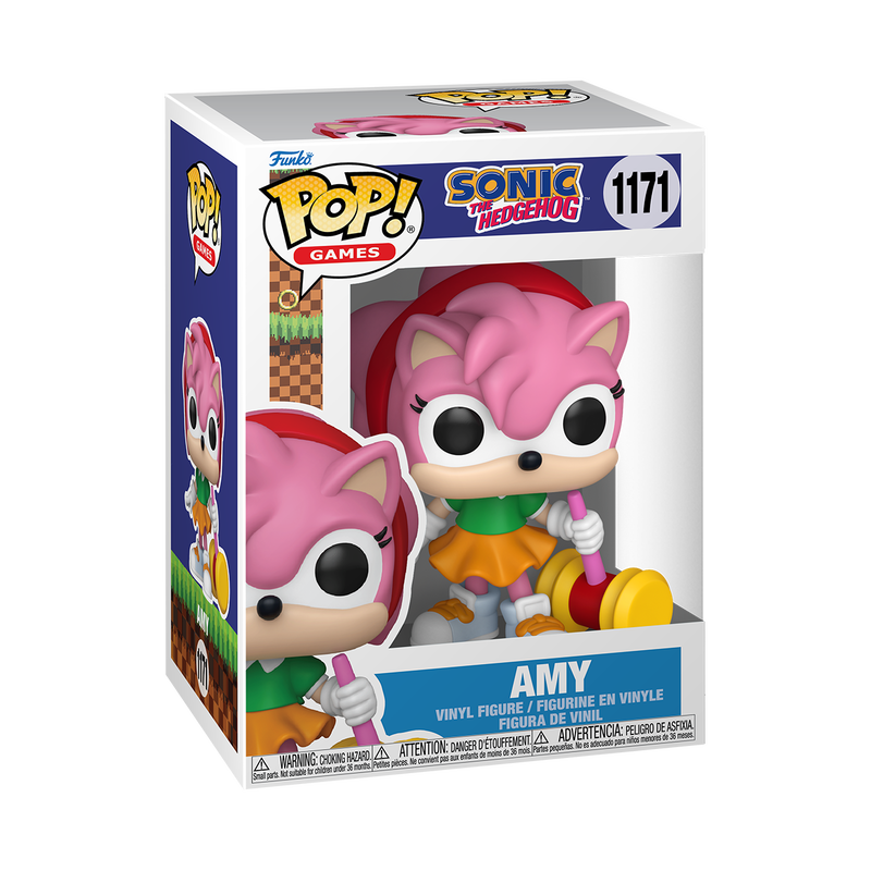 Sonic The Hedgehog Pop! Amy Rose with Piko Hammer