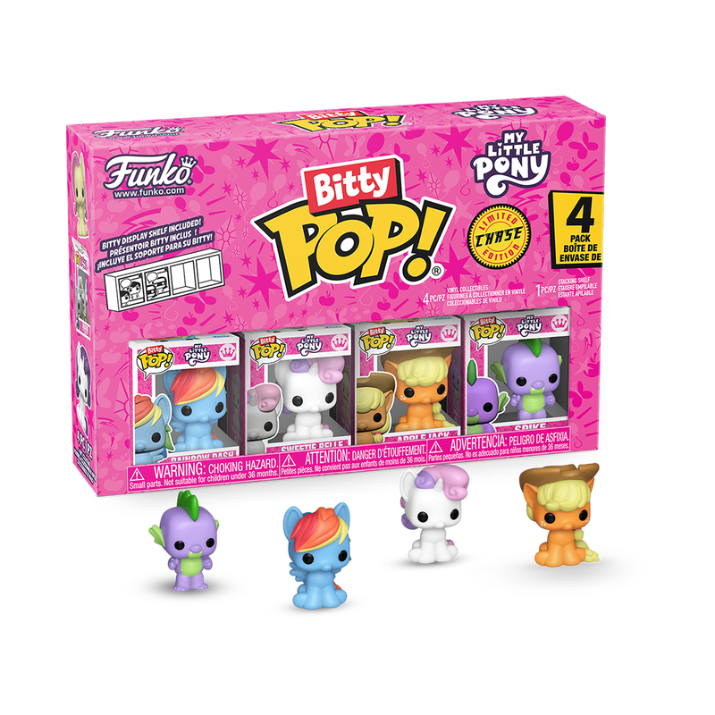 My Little Pony Bitty Pop! My Little Pony 4-Pack Series 3