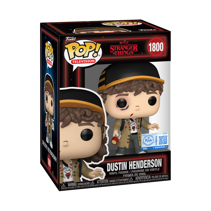 Stranger Things Pop! Dustin Henderson (Battle Damaged)