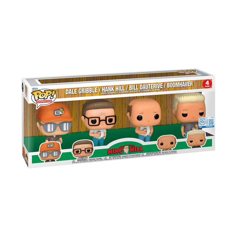 King of the Hill Pop! King of the Hill 4-Pack