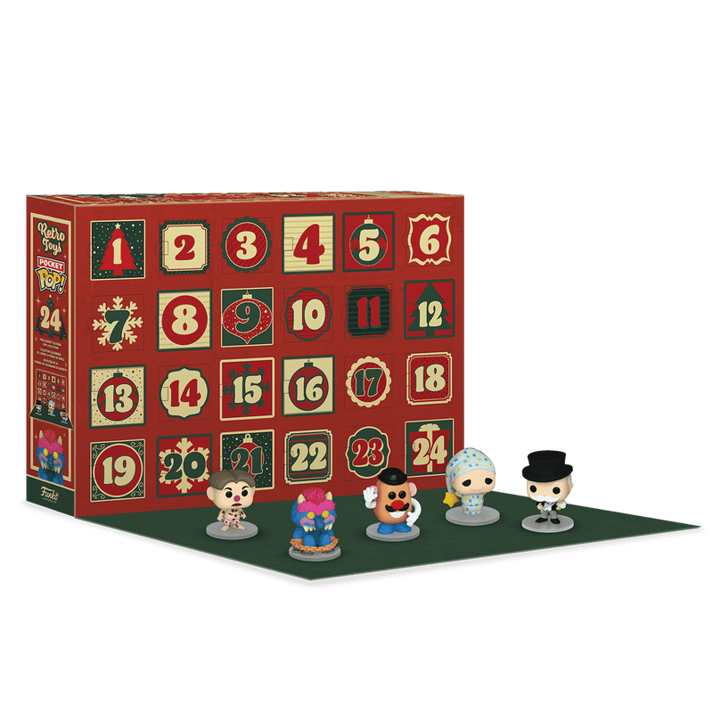 Hasbro Pocket Pop! Retro Toys 24-Day Holiday Advent Calendar