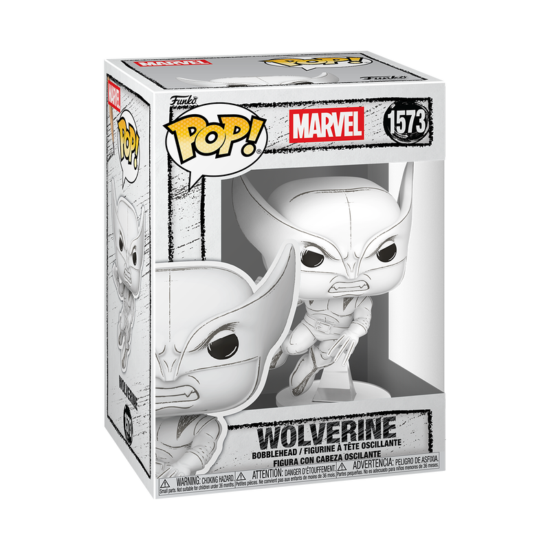 Marvel Pop! Wolverine (Sketched Deco)
